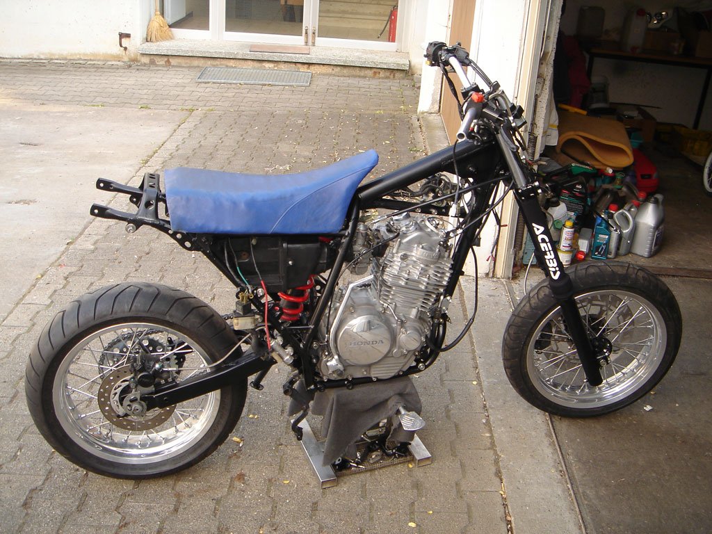 Honda xl 600 supermoto umbau #2